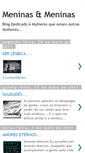 Mobile Screenshot of menininhascommenininhas.blogspot.com