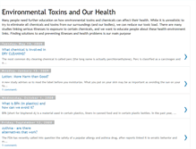 Tablet Screenshot of chemicalsandourhealth.blogspot.com
