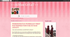 Desktop Screenshot of aimangreatmalaysia.blogspot.com