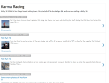 Tablet Screenshot of karmaracing.blogspot.com