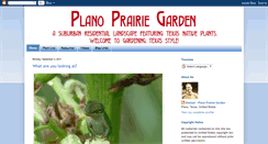 Desktop Screenshot of planobluestem.blogspot.com