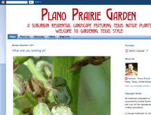 Tablet Screenshot of planobluestem.blogspot.com