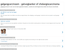 Tablet Screenshot of galgangcarcinoom.blogspot.com