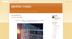 Desktop Screenshot of ajedrezmaipu.blogspot.com