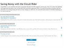 Tablet Screenshot of circuitridermarketing.blogspot.com