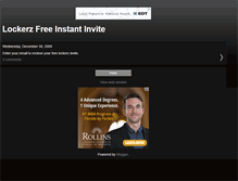 Tablet Screenshot of lockerzfreeinstantinvite.blogspot.com