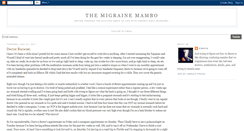 Desktop Screenshot of migrainemambo.blogspot.com