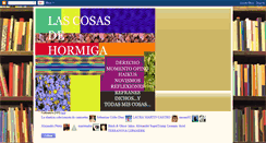 Desktop Screenshot of lascosasdehormiga.blogspot.com
