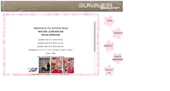 Desktop Screenshot of mysummershop.blogspot.com