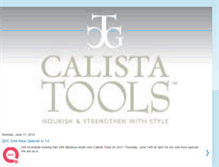 Tablet Screenshot of calistatools.blogspot.com