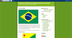 Desktop Screenshot of enderecosidbrasil.blogspot.com