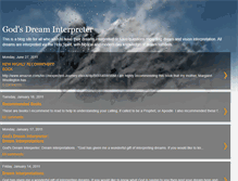 Tablet Screenshot of godsdreaminterpreter.blogspot.com