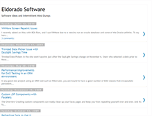 Tablet Screenshot of eldoradosoftware.blogspot.com