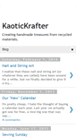 Mobile Screenshot of kaotickrafter.blogspot.com