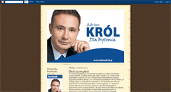 Desktop Screenshot of adriankrol.blogspot.com