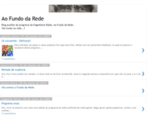 Tablet Screenshot of aofundodarede.blogspot.com