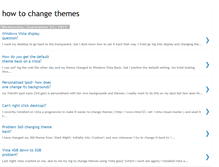 Tablet Screenshot of howtochangethemes.blogspot.com