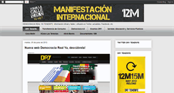Desktop Screenshot of democraciarealyatenerife.blogspot.com