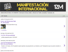 Tablet Screenshot of democraciarealyatenerife.blogspot.com