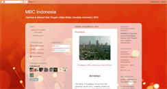 Desktop Screenshot of mbcindonesia.blogspot.com