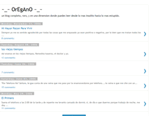 Tablet Screenshot of oreganomode.blogspot.com