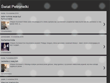 Tablet Screenshot of domowezaciszepetronelki.blogspot.com