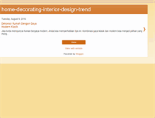 Tablet Screenshot of home-decorating-interior-design-trend.blogspot.com