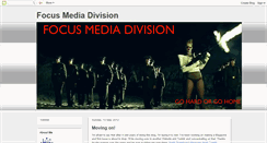 Desktop Screenshot of focusmediadivision.blogspot.com