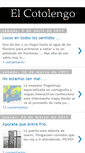 Mobile Screenshot of elcotolengo2.blogspot.com