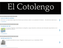 Tablet Screenshot of elcotolengo2.blogspot.com