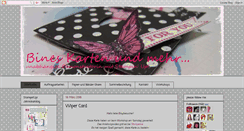 Desktop Screenshot of bines-karten.blogspot.com