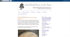 Desktop Screenshot of goodfooddownonthefarm.blogspot.com