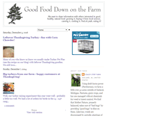 Tablet Screenshot of goodfooddownonthefarm.blogspot.com