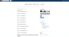 Desktop Screenshot of ebooks4becse.blogspot.com