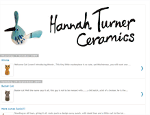 Tablet Screenshot of hannahturnerceramics.blogspot.com