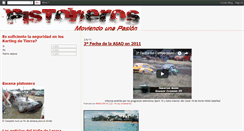 Desktop Screenshot of pistoneros.blogspot.com