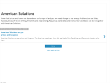 Tablet Screenshot of american-solutions.blogspot.com