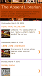 Mobile Screenshot of absentlibrarian.blogspot.com
