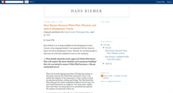 Desktop Screenshot of hansriemer.blogspot.com