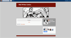 Desktop Screenshot of niallcomics.blogspot.com