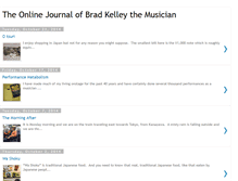 Tablet Screenshot of bradkelleymusic.blogspot.com