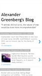 Mobile Screenshot of alexandergreenberg.blogspot.com