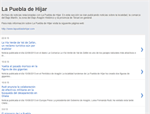 Tablet Screenshot of lapuebladehijar.blogspot.com