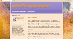 Desktop Screenshot of afroenergydance.blogspot.com