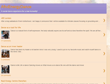 Tablet Screenshot of afroenergydance.blogspot.com