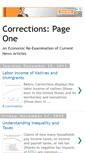 Mobile Screenshot of correctionspageone.blogspot.com