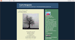 Desktop Screenshot of cuarto-menguante.blogspot.com