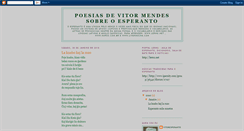 Desktop Screenshot of esperanto-poezioj.blogspot.com