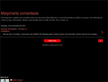 Tablet Screenshot of maconariacomentada.blogspot.com
