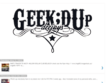 Tablet Screenshot of geekdupdjs.blogspot.com